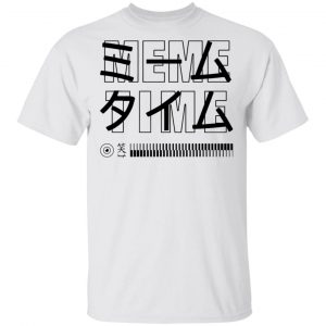 Jacksepticeye Merch Meme Time White Tee