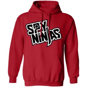 Chad Wild Clay Merch Spy Ninjas Red Hoodie