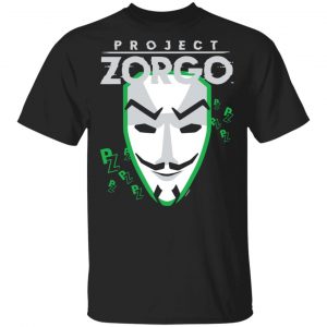 Chad Wild Clay Merch Project Zorgo Short Sleeve Black T-Shirt