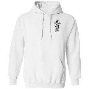 Jacksepticeye Merch Kinda Sus Hoodie White