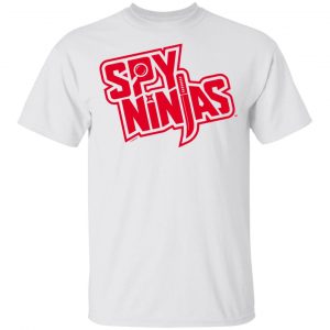 Chad Wild Clay Merch Spy Ninjas Youth Short Sleeve White T-Shirt