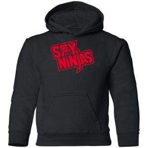 Chad Wild Clay Merch Spy Ninjas Youth Black Hoodie