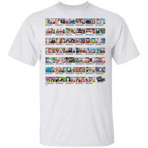 Chad Wild Clay Merch Thumbnails Spy Ninjas Short Sleeve White T-Shirt