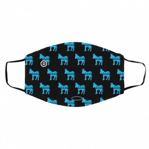 Biden Harris Merch Vintage Donkey Face Mask