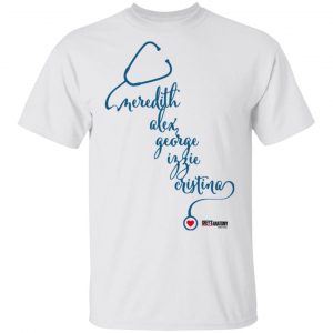 Greys Anatomy Merch Grey's Anatomy Magic Names Adult Long Sleeve T-Shirt