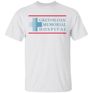 Greys Anatomy Merch Grey's Anatomy Grey Sloan Memorial Hospital Adult Short Sleeve T-Shirt