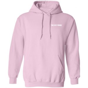 Ace Family Merch Pink Ace Smile Hoodie