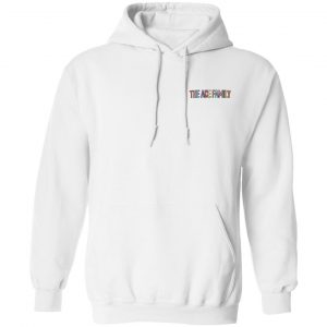 Ace Family Merch Pastel Ace Signature White Hoodie