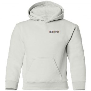 Ace Family Merch Pastel Ace Signature White Youth Hoodie