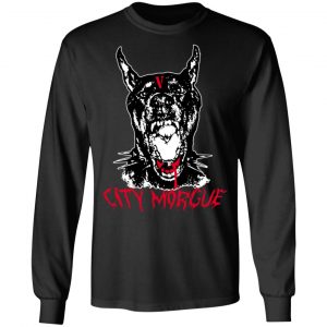 City Morgue Merch City Morgue x Vlone Bark Longsleeve Tee Black