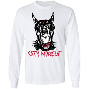 City Morgue Merch City Morgue x Vlone Bark Longsleeve Tee White