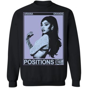Ariana Grande Merch Positions Photo Crewneck