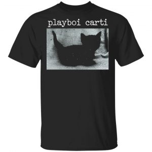 Playboicarti Merch Black Cat Hoodie