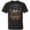 Forgotten Weapons Merch Elbonia T-Shirt – funny black tee with Elbonia design for firearm history fans and YouTube followers
