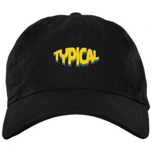 Typical Gamer Merch Typical Warp Dad Hat Black