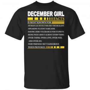 December Girl Facts Classic T-Shirt