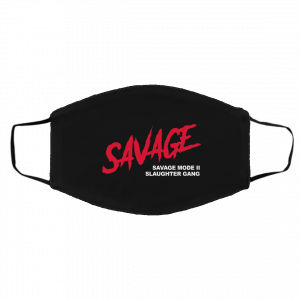 Savage Mode 2 Merch Face Mask
