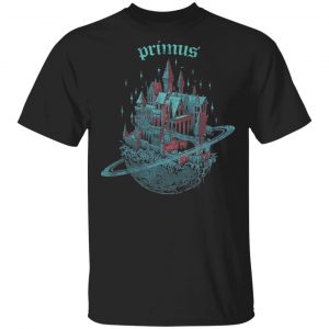 Primus Merch Space Castle T-Shirt