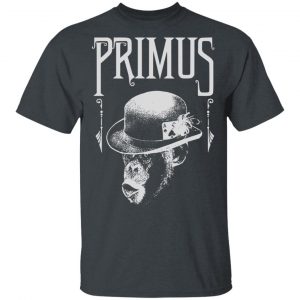 Primus Merch Monkey Charcoal T-shirt