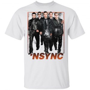 Nsync Merch Struttin Group Walk Shirt