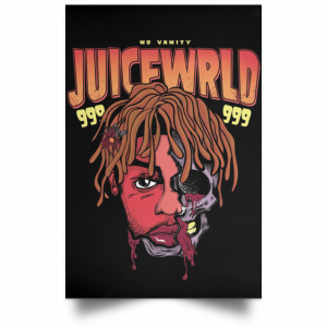 Juice Wrld Official Merch Juice WRLD Skull Poster
