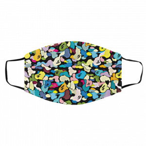 Bape Multi Camo Facemask Black