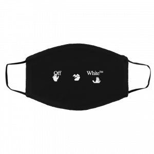 OFF-WHITE New Logo Face Mask Black