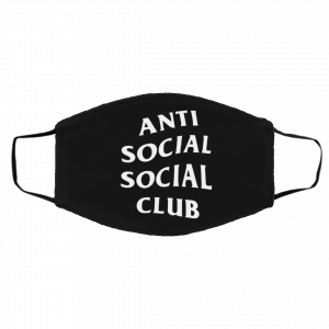 Anti Social Social Club Medical Mask Black