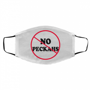 Chip Chipperson Merch No Peckahs Face Mask