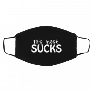 Chip Chipperson Merch This Mask Sucks Red Face Mask
