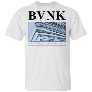 Bank Merch Bills White Tee