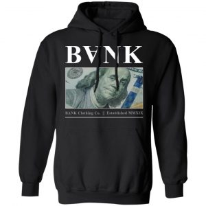 Bank Merch B Franklin Black Hoodie