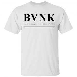 Bank Merch Established White Tee