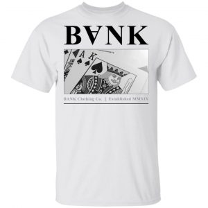 Bank Merch Deck White Tee