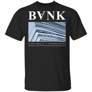 Bank Merch Bills Black Tee