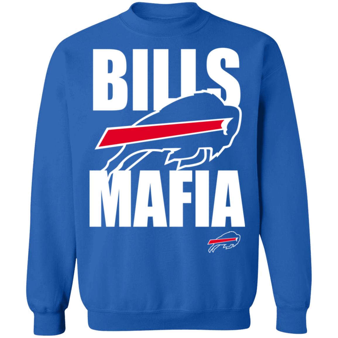 Bills Merch Buffalo Bills Mafia Royal T-Shirt - Merchip8