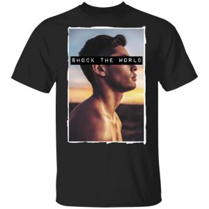 Ryan Garcia Merch Reflection Shock The World Black T-Shirt