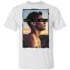 Ryan Garcia Merch Reflection Shock The World White T-Shirt – motivational cotton tee with reflective print design