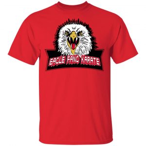 Eagle Fang Karate Merch Unisex Red Tee