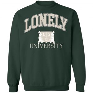 Lonely Ghost Merch Lonely University Crewneck