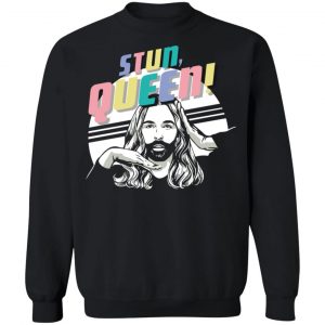 Jvn Merch Jonathan Van Ness Rainbow Print Crewneck Sweatshirt