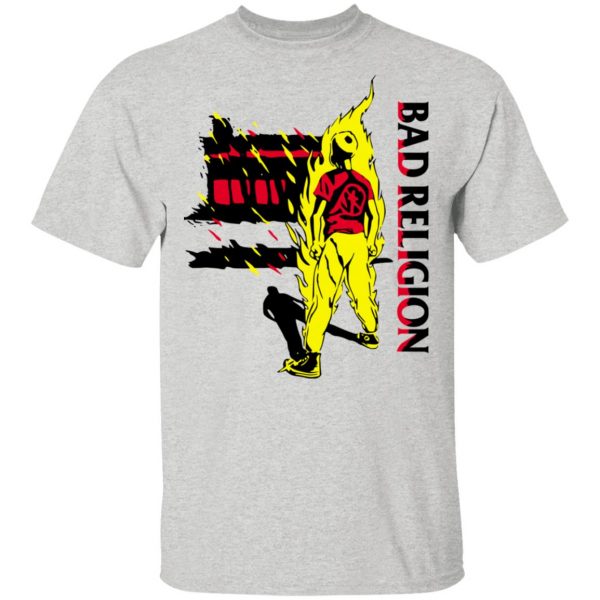 Bad Religion Merch Suffer Housefront Tee White - Merchip8