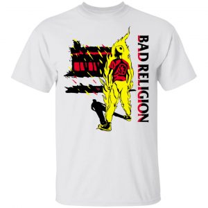 Bad Religion Merch Suffer Housefront Tee White