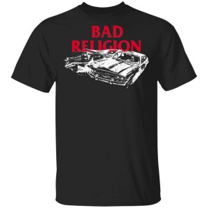 Bad Religion Merch Crash Tee Black
