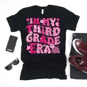 In My Third Grade Era Teachers Women Back To School Girls Shirt