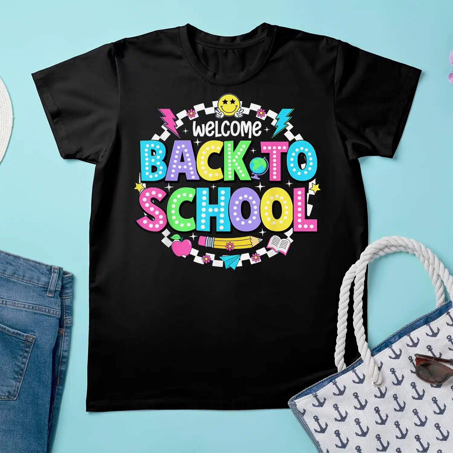 Welcome Back To School Shirts First day of school Teacher Shirt